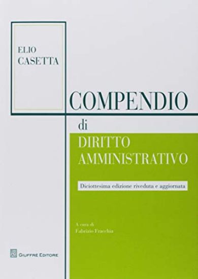 Immagine di COMPENDIO DI DIRITTO AMMINISTRATIVO