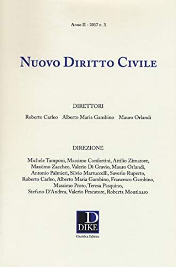 Immagine di NUOVO DIRITTO CIVILE ANNO II VOL 3