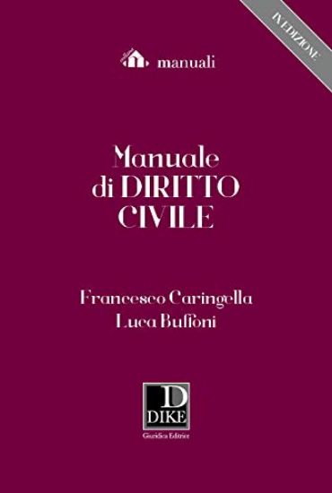 Immagine di MANUALE DI DIRITTO CIVILE