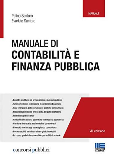 Immagine di MANUALE DI CONTABILITA` E FINANZA PUBBLICA 2018