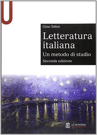 Immagine di LETTERATURA ITALIANA. UN METODO DI STUDIO