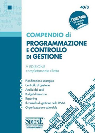 Immagine di COMPENDIO DI PROGRAMMAZIONE E CONTROLLO DI GESTIONE