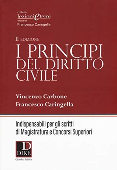 Immagine di PRINCIPI DEL DIRITTO CIVILE. INDISPENSABILI PER GLI SCRITTI DI MAGISTRATURA E CONCORSI SUPERIORI...