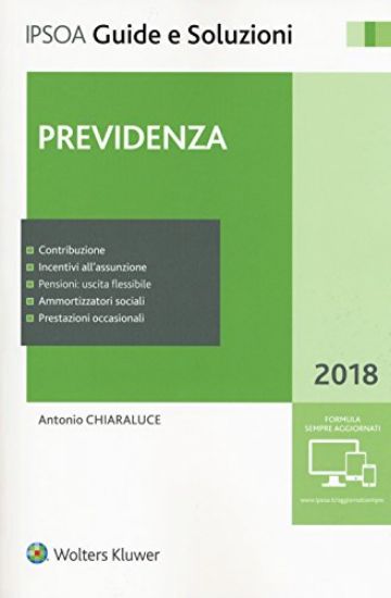 Immagine di PREVIDENZA 2018. CON AGGIORNAMENTO ONLINE