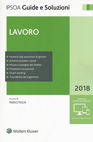 Immagine di LAVORO 2018. CON E-BOOK. CON ESPANSIONE ONLINE