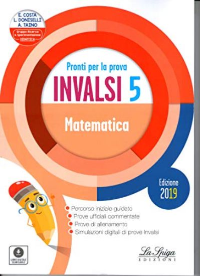 Immagine di PRONTI PER LA PROVA INVALSI MATEMATICA 5