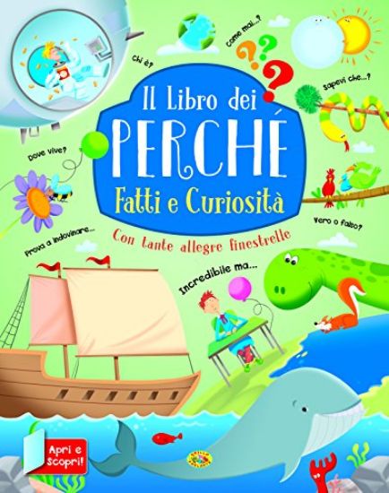 Immagine di FATTI E CURIOSITA`. IL LIBRO DEI PERCHE`. EDIZ. A COLORI