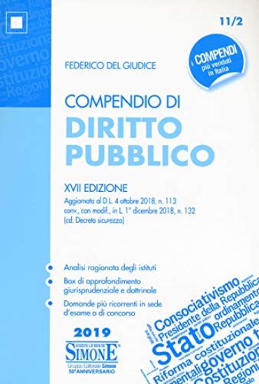 Immagine di COMPENDIO DI DIRITTO PUBBLICO