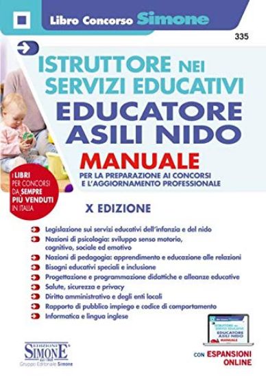 Immagine di ISTRUTTORE NEI SERVIZI EDUCATIVI - EDUCATORE ASILI NIDO. MANUALE PER LA PREPARAZIONE