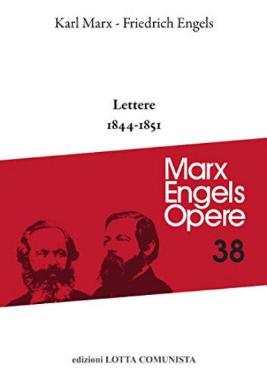 Immagine di LETTERE 1844 - 1851. OPERE VOLUME 38