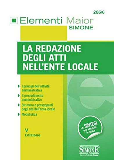 Immagine di REDAZIONE DEGLI ATTI NELL`ENTE LOCALE (LA)