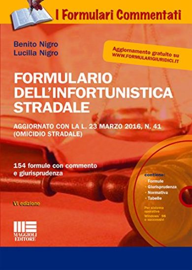 Immagine di FORMULARIO DELL`INFORTUNISTICA STRADALE N.E.