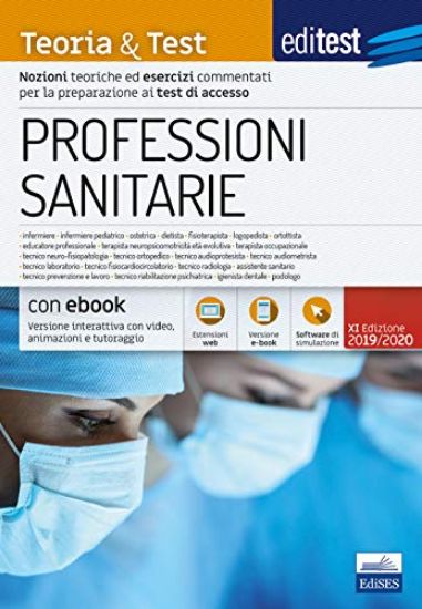 Immagine di EDITEST. PROFESSIONI SANITARIE. TEORIA & TEST EDIZIONE 2019/2020