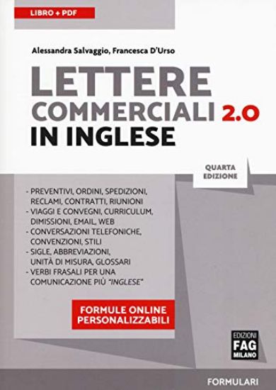 Immagine di LETTERE COMMERCIALI IN INGLESE 2.0