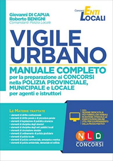 Immagine di CONCORSO VIGILE URBANO. MANUALE COMPLETO PER LA PREPARAZIONE