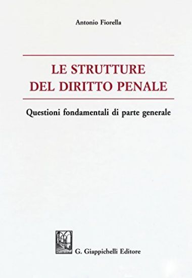 Immagine di STRUTTURE DEL DELITTO PENALE. QUESTIONI FONDAMENTALI DI PARTE GENERALE (LE)