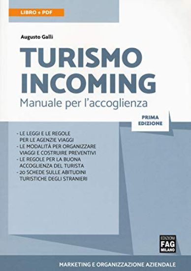 Immagine di TURISMO INCOMING. MANUALE PER L`ACCOGLIENZA