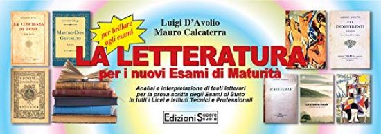 Immagine di LETTERATURA PER I NUOVI ESAMI DI MATURITA`