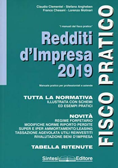 Immagine di REDDITI D`IMPRESA 2019