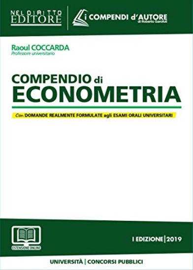 Immagine di COMPENDIO DI ECONOMETRIA