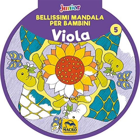 Immagine di BELLISSIMI MANDALA PER BAMBINI VIOLA 5