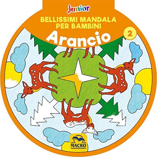 Immagine di BELLISSIMI MANDALA PER BAMBINI ARANCIO 2