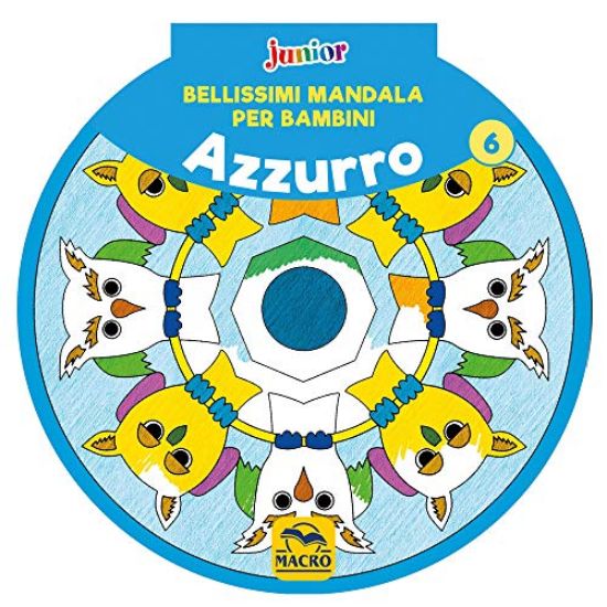 Immagine di BELLISSIMI MANDALA PER BAMBINI AZZURRO 6