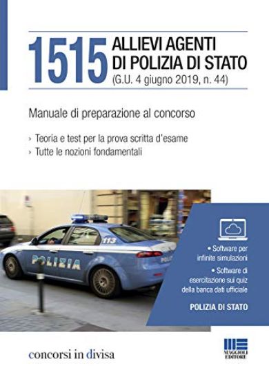 Immagine di 1515 ALLIEVI AGENTI DI POLIZIA DI STATO. MANUALE DI PREPARAZIONE AL CONCORSO