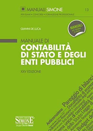 Immagine di MANUALE DI CONTABILITA` DI STATO E DEGLI ENTI PUBBLICI