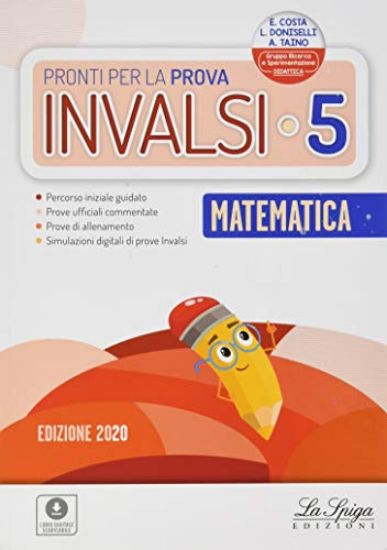 Immagine di PRONTI PER LA PROVA INVALSI 5 - MATEMATICA