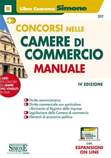 Immagine di CONCORSI NELLE CAMERE DI COMMERCIO. MANUALE PER LA PREPARAZIONE