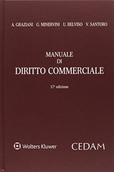 Immagine di MANUALE DIRITTO COMMERCIALE