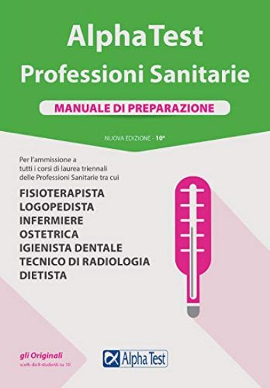 Immagine di ALPHATEST PROFESSIONI SANITARIE. MANUALE DI PREPARAZIONE