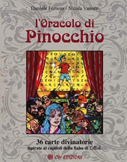 Immagine di ORACOLO DI PINOCCHIO. 36 CARTE DIVINATORIE ISPIRATE AI CAPITOLI DELLA FIABA DI COLLODI. CON 36 C...