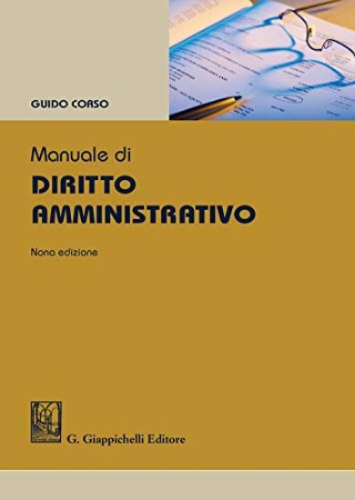 Immagine di MANUALE DI DIRITTO AMMINISTRATIVO