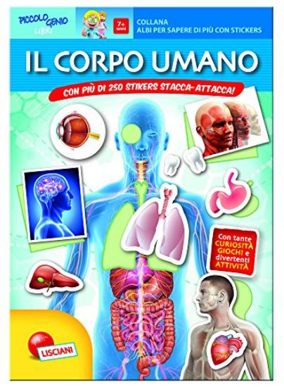 Immagine di CORPO UMANO. CON ADESIVI. EDIZ. ILLUSTRATA (IL)