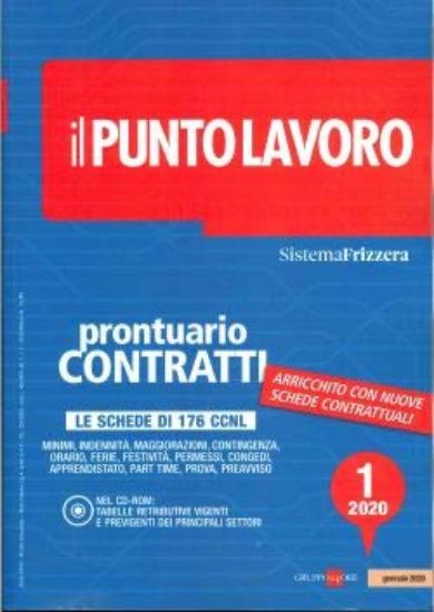 Immagine di PUNTO LAVORO (2020)  PRONTUARIO CONTRATTI