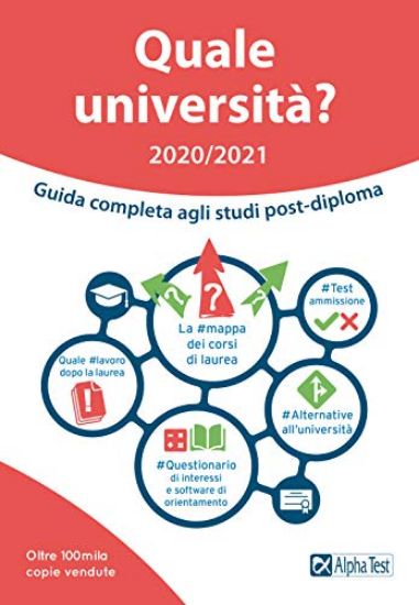 Immagine di QUALE UNIVERSITA`? ANNO ACCADEMICO 2020-2021. GUIDA COMPLETA AGLI STUDI POST-DIPLOMA