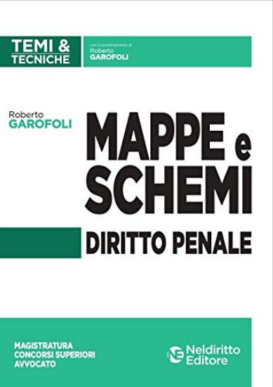 Immagine di DIRITTO PENALE. MAPPE E SCHEMI - TEMI & TECNICHE