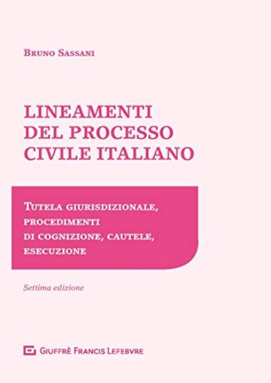 Immagine di LINEAMENTI DEL PROCESSO CIVILE ITALIANO. TUTELA GIURISDIZIONALE, PROCEDIMENTI DI COGNIZIONE, CAU...