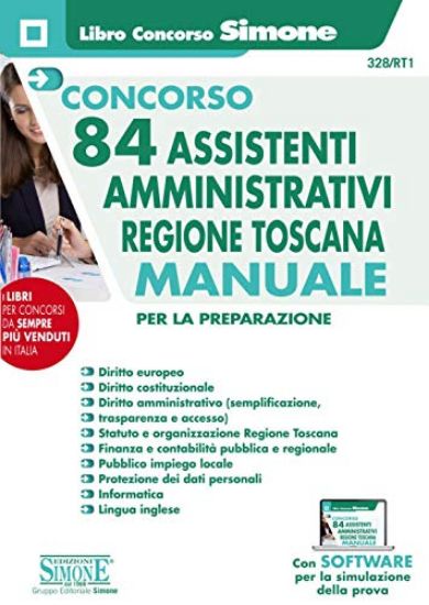 Immagine di CONCORSO 84 ASSISTENTI AMMINISTRATIVI REGIONE TOSCANA. MANUALE