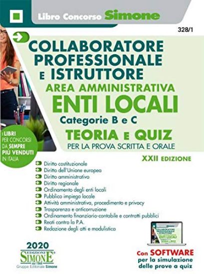 Immagine di COLLABORATORE PROFESSIONALE E ISTRUTTORE ENTI LOCALI. AREA AMMINISTRATIVA CAT. B E C