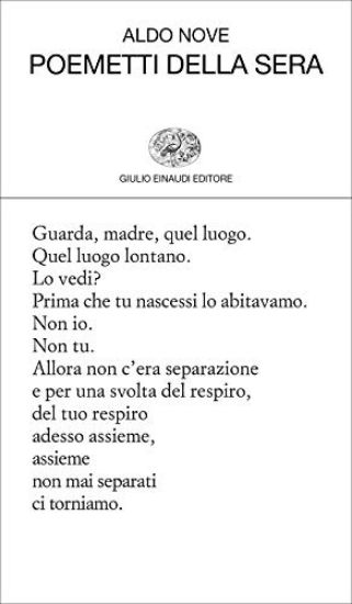 Immagine di POEMETTI DELLA SERA