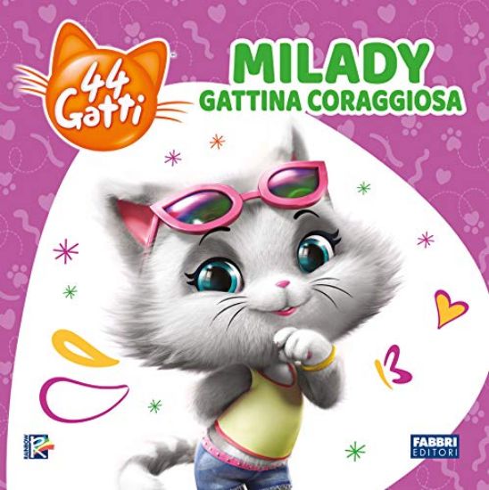 Immagine di MILADY GATTINA CORAGGIOSA. 44 GATTI. EDIZ. ILLUSTRATA