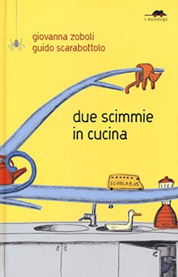 Immagine di DUE SCIMMIE IN CUCINA. EDIZ. A COLORI