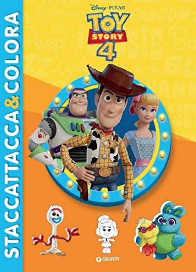 Immagine di TOY STORY 4. STACCATTACCA & COLORA. CON ADESIVI. EDIZ. ILLUSTRATA