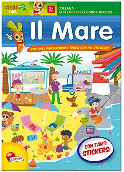 Immagine di FORME E SAGOME DEL MARE. ALBO STICKERS. CON ADESIVI. EDIZ. ILLUSTRATA