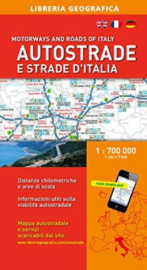 Immagine di AUTOSTRADE E STRADE D`ITALIA 1:700.000