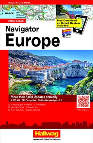 Immagine di NAVIGATOR EUROPE 1:800.000. ROAD ATLAS. EDIZ. MULTILINGUE