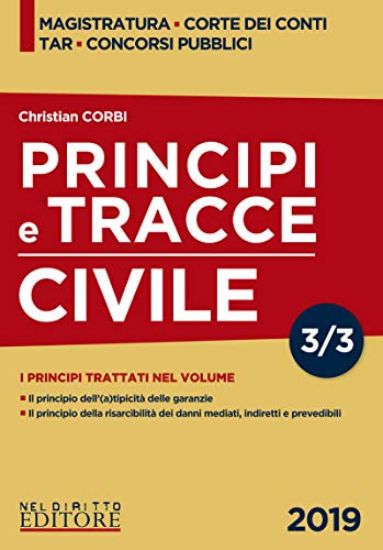 Immagine di PRINCIPI E TRACCE. CIVILE - VOLUME 3/3